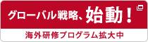 グローバル戦略、始動！グローバル海外研修プログラム