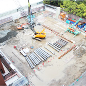 工事の進捗状況