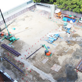 工事の進捗状況