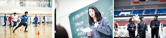 バランスの良い「理論&実践」で競技力・指導力をつける。