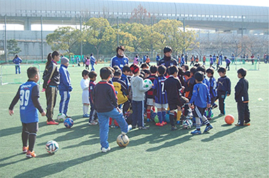 「大阪国際大学キッズサッカー教室withガンバ大阪」写真5