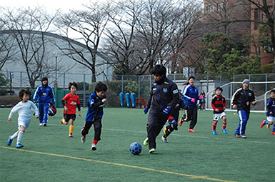 「大阪国際大学キッズサッカー教室withガンバ大阪」写真6