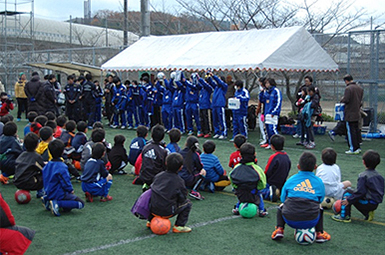 「大阪国際大学キッズサッカー教室withガンバ大阪」写真7