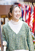 庄田 愛果さん 1年( 石川県出身)