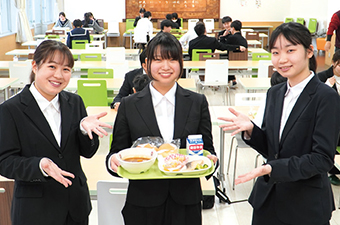 地域との連携から社会貢献力をつける。