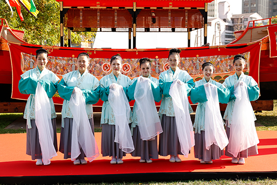 「四天王寺ワッソ2023」にて舞姫を演舞！