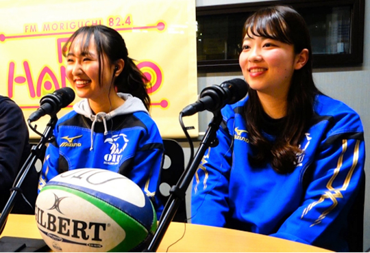 ラグビー部ｂリーグ昇格を支えた女子マネージャーの 学問の理論 マネージャーの仕事 とは Fm Hanako かどまdeナイト 大阪国際大学短期大学 部